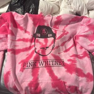Barstool Pink Whitney pink tiedye sweatshirt